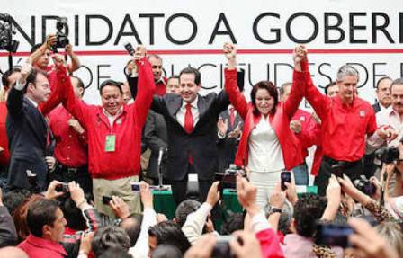 Oficial, Eruviel Ávila candidato del PRI al gobierno del estado de México