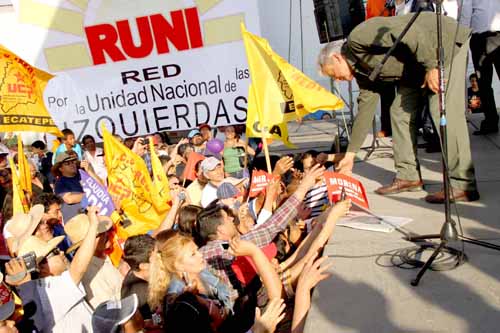 Por el bien la Nación no habrá alianza PRD – PAN en el Estado de México: López Obrador