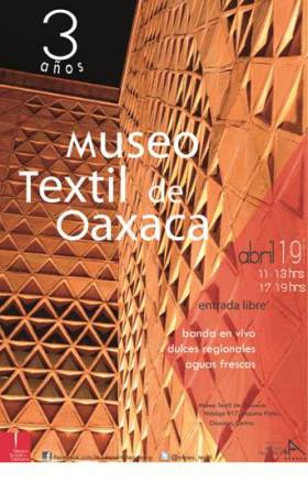 Celebra Museo Textil de Oaxaca tercer aniversario