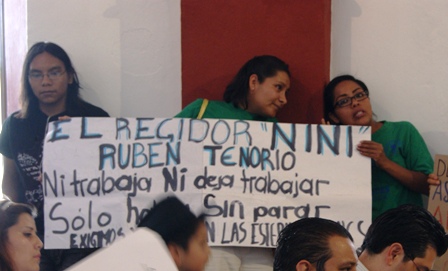 Regidor Nini de municipio de Oaxaca, Rubén Tenorio Vasconcelos: APAO