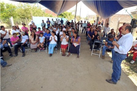 Inicia Ugartechea Begué “Sábados de colonias”, en San Martín Mexicapam