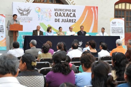 Instala Ayuntamiento capitalino Comité Municipal Contra las Adicciones
