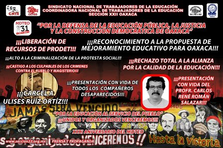 Desatan gobiernos estatal y federal feroz campaña de denostación contra magisterio; S-22
