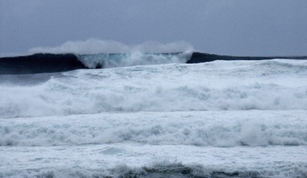 Piden extremar precauciones por fenómeno “Mar de fondo” en costas de Oaxaca