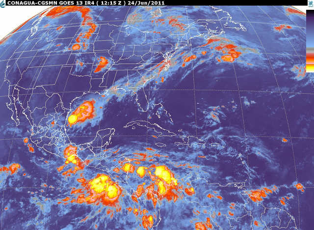 Se esperan lluvias en gran parte del país, para este día