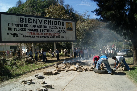 Ignora gobierno del estado conflicto post electoral en Eloxochitlán de Flores Magón