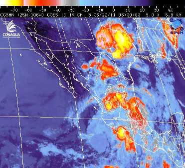 Se disipa huracán Beatriz frente a costas de Jalisco