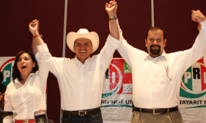 EL PRI avenataja en Nayarit, con Roberto Sandoval