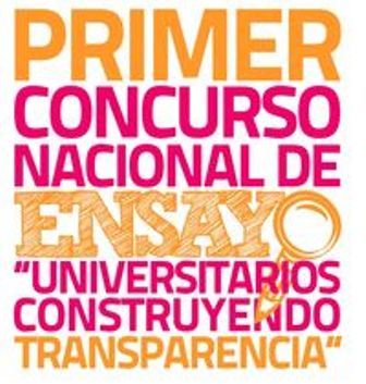 Convocan al Concurso Nacional de Ensayo “Universitarios construyendo transparencia”
