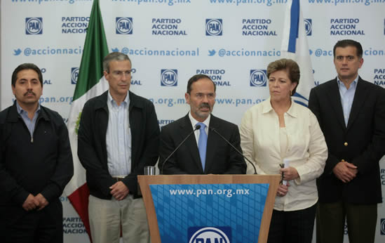 Reconoce PAN victorias priistas, de Eruviel en el Edomex y Moreira en Coahuila, pero quiere Nayarit