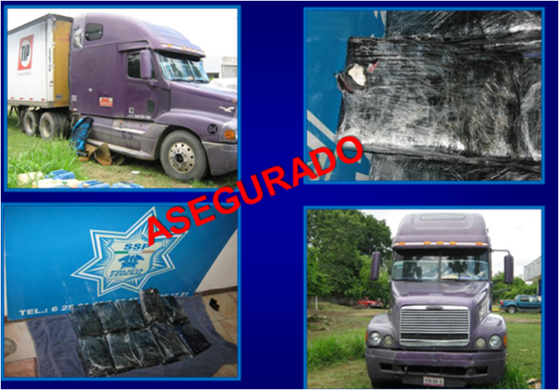 Decomisa PF 20 kilos de coca en Chiapas, provenientes de Guatemala