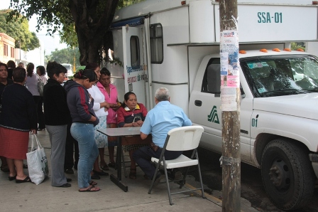 Inauguran jornada de detección de cáncer cervicouterino y de mama, durará tres días