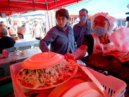 Realizan operativos de seguridad y de salud en puestos de alimentos, por la Guelaguetza
