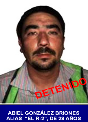 Apresan Abel González Briones “El R-2”, jefe de plaza del Cartel del Golfo en Tamaulipas