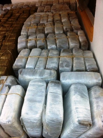 Aseguran militares más de dos toneladas de mariguana, en San Luis Rio Colorado, Sonora