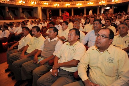 Inaugura Ugartechea Begué Semana del Taxista; impartirán taller de prevención del delito