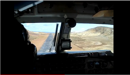 ATERRIZAJE ISLA ROBINSON CRUSOE