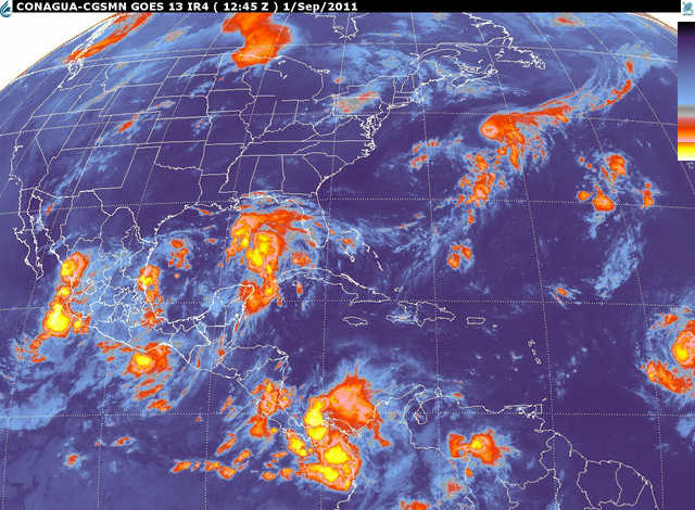 Seguirán lluvias intensas y tormentas eléctricas en el Occidente del país: SMN