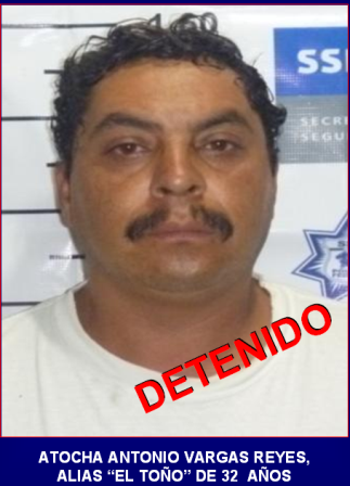 Brutal secuestrador apresado por la PF, en el Estado de México