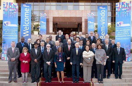 México en la conmemoración del aniversario de la Carta Democrática Interamericana