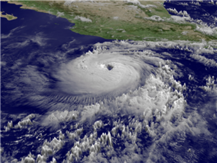 Asciende huracán “Ophelia” a categoría 4