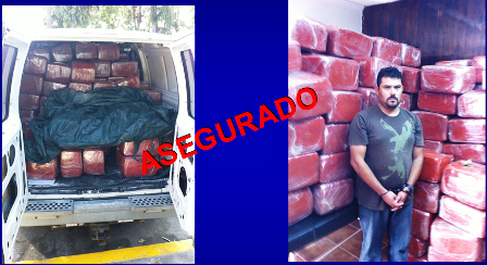 Asegurada más de una tonelada de marihuana, en Baja California:PF