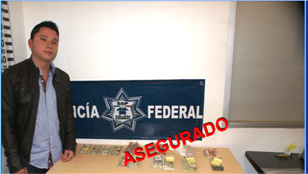 Transportaba escondidos 38 mil dólares, detenido en el aeropuerto Cd. de México DF