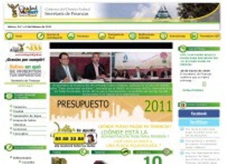 Mejorar trámites y servicios, objetivo de la página de internet de la Secretaría de Finanzas del DF