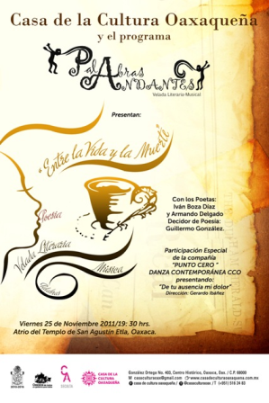 Palabras andantes; entre la vida y la muerte