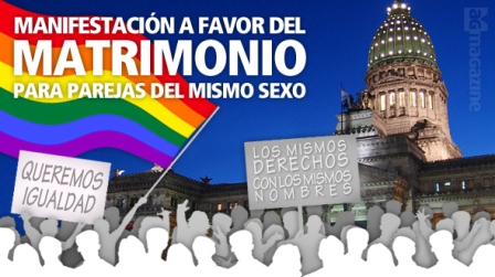 Legalizar los matrimonios entre parejas del mismo sexo