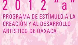Resultados del Programa de estímulo a la creación y al desarrollo artístico 2012