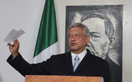 Presentará AMLO informe sobre la manera en que el PRI compró la presidencia