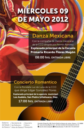 Presentan Danza Mexicana y Concierto Romántico en primaria y agencia municipal