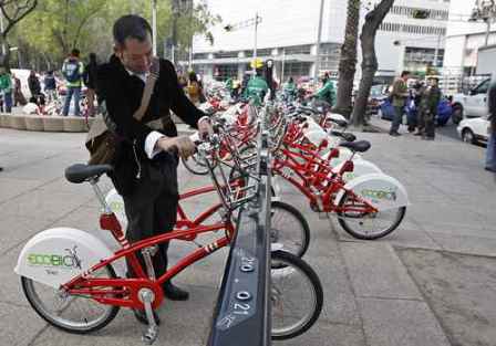 Suman cuatro millones de viajes de ecobici en más de dos años en el Distrito Federal