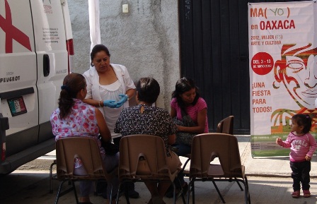 Guelaguetza por la salud de las mujeres