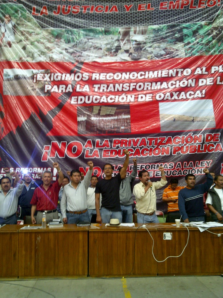 Paro indefinido acuerda Sección 22 del SNTE en Oaxaca,  a partir del lunes