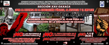 Inicia jornada de movilización la Sección 22 del SNTE