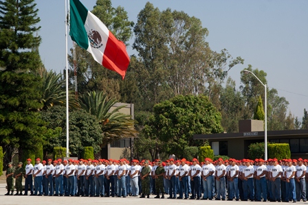 Toma de protesta a 496 Soldados del Servicio Militar Nacional