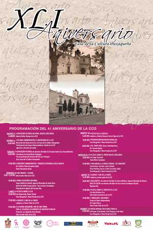 Celebra la CCO su 41 aniversario