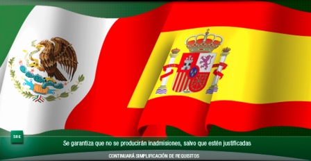 Acuerdan México y España resolver tema de mexicanos no admitidos en aeropuertos españoles