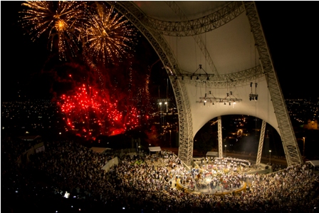 Con juego de luces, concluye Octava del Lunes del Cerro. ¡Adiós a la Guelaguetza 2012 en su 80 Aniversario!