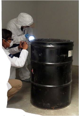 PF localiza en el DF entambada en cemento persona reportada como desaparecida