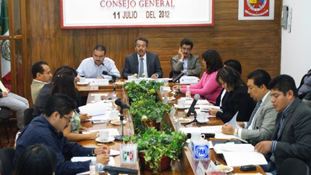 Prueba IEEPCO dictámenes de  fiscalización  de recursos a partidos políticos