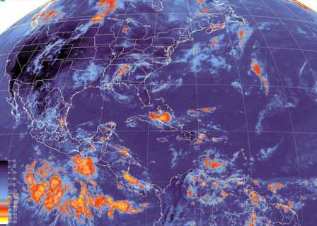 Continuará el potencial de lluvias fuertes con tormentas eléctricas sobre la mayor parte del país