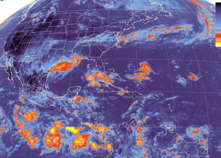 “Emilia” se ubica a 1058 km al Sur-Sureste de Cabo San Lucas, BCS