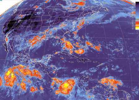 Lluvias fuertes a muy fuertes sobre la mayor parte del país: SMN
