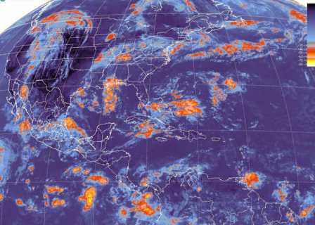 Se mantienen las lluvias sobre gran parte del territorio y muy fuertes en el occidente y centro