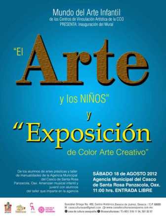 Exposición de color, arte creativo