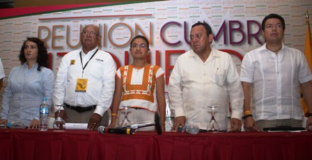 Respaldo a AMLO, no a la privatización de PEMEX, ni afectar derechos de los trabajadores acuerdos de la Cumbre de las Izquierdas