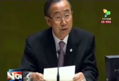 Ban Ki-moon alerta sobre una guerra de largo alcance en Siria